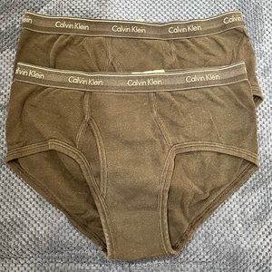 Calvin Klein briefs.
